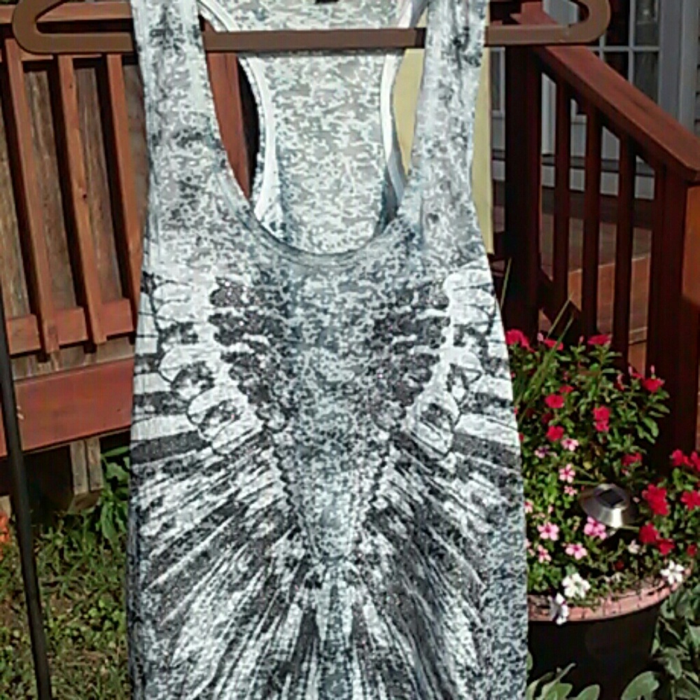 Rock and Republic Glitter Wing Tink Top